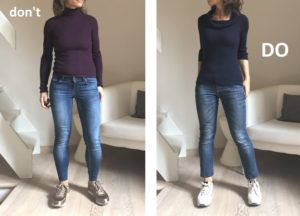 How to look slimmer with jeans